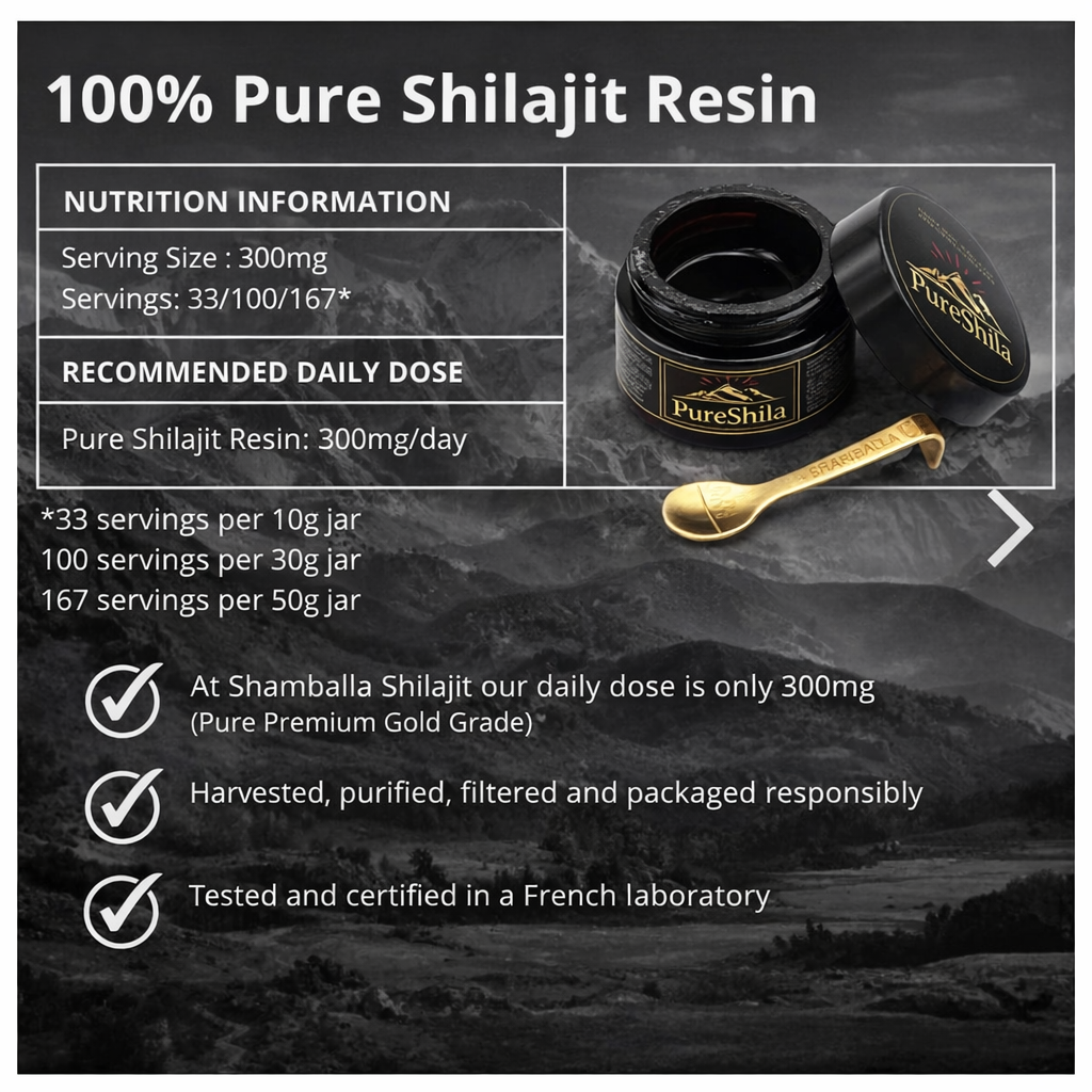 PureShila - Shilajit Himalayan 100% Pure